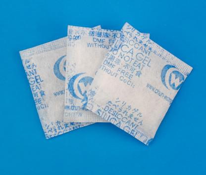 Capacidad desecante del gel de sílice 150g