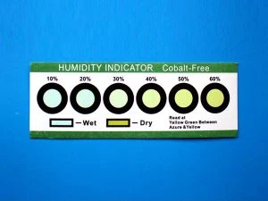 Indicador de contenido de agua de 6 puntos