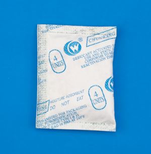Paquete de gel de sílice seguro para alimentos muestra gratis