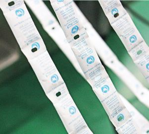 Gel de sílice seguro para alimentos