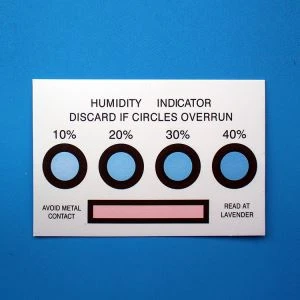 Adhesivo indicador de humedad HIC