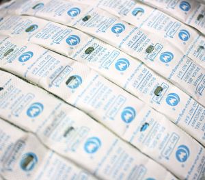 Gel de sílice para alimentos