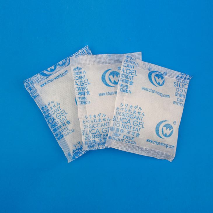 Cobalt Free Silica Gel Desiccant Packs