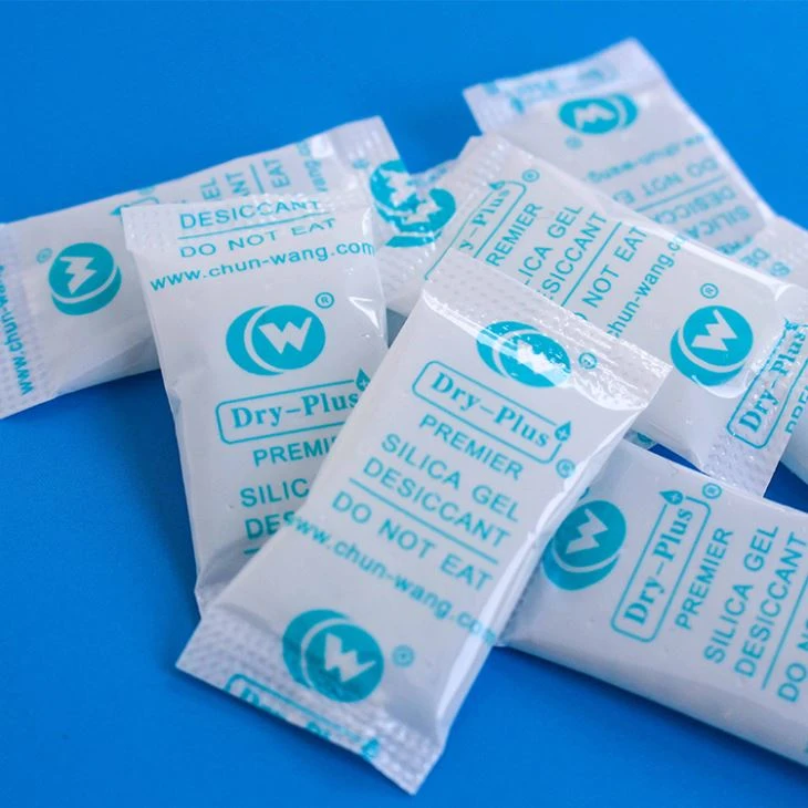 High Grade Silica Gel Desiccant In White Film
