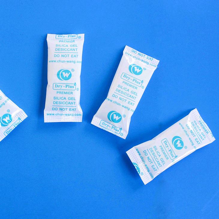 High Grade Silica Gel Desiccant In White Film