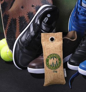 Las zapatillas desodorizantes de carbón de bambú eliminan los olores