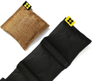 Desodorizador de coche de bolsos de carbón de bambú