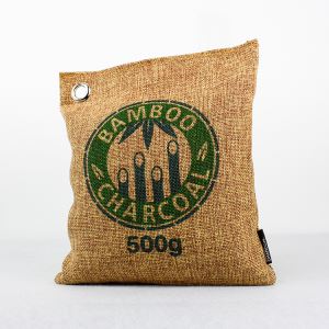 Bolsa de desodorante de coche de carbón de bambú
