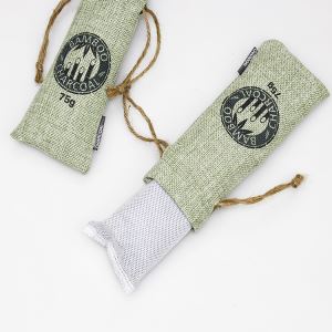 Bolsas naturales de carbón de bambú