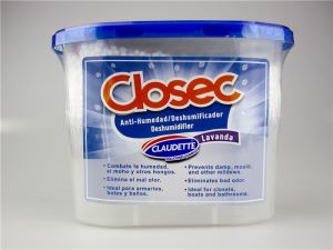 Caja de deshumidificador ambiental desecante para muestra gratis