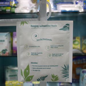 Bolsa de absorbedores de problemas de humedad de muestra gratis para guardarropa