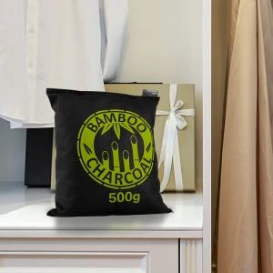 Home 500g Desodorizante de carbón de bambú activado natural