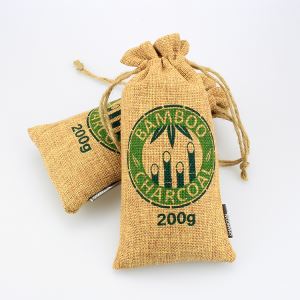 Bolsa de carbón de leña de bambú Homeuse