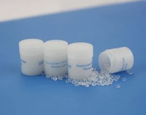 Frasco de gel de sílice farmacéutico 1g