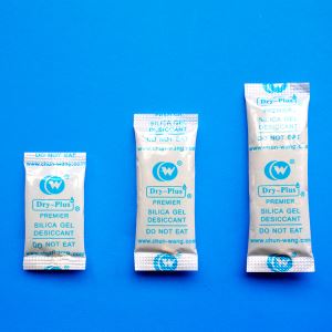 Desecante de gel de sílice utilizado para alimentos ricos en aceite