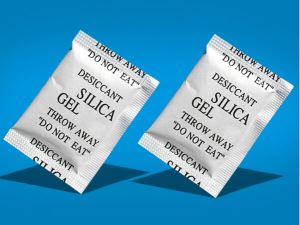 Gel de sílice para zapatos