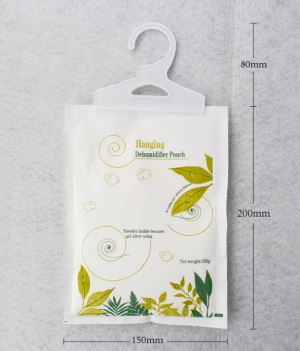 Blanco bolsa de absorbedor de humedad