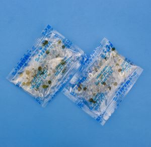 Paquete Desecante de Perlas Transparentes en Película PE