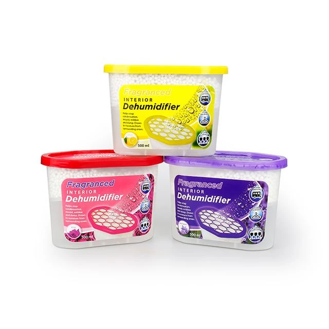 Caja de absorbentes de humedad de fragancia
