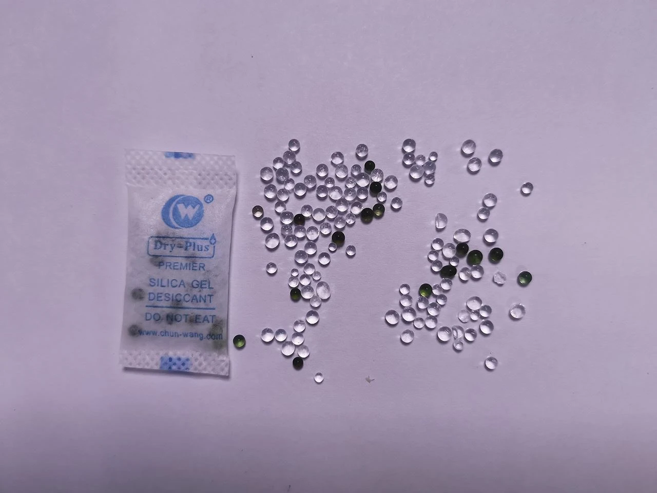Desecante anaranjado del gel de sílice 1g para la industria farmacéutica y la...