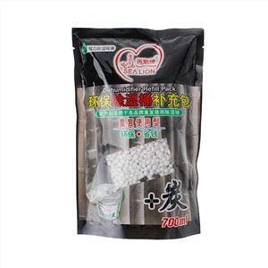 700ml de bolsa rellenable de barril de deshumificador de absorbente de moisure con fragancia