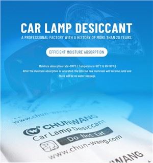 Desecante de la lámpara del coche para matar la niebla de la lámpara