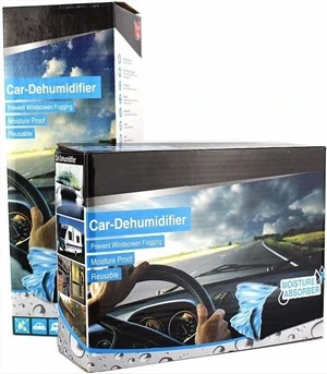Eficiente bolsa de absorbente de humedad resuable de absorción de automóviles