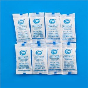 Gel de sílice de grado alimenticio desecante paquetes pequeños para suplemento