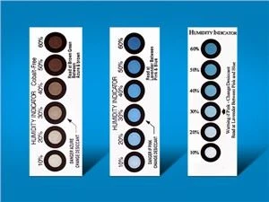 Tarjetas indicadoras de humedad utilizadas en entornos médicos